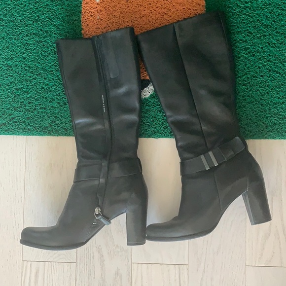 Ecco tall leather boots - Size 37 - Picture 1 of 5